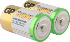 Super Alkaline D - 2 Batterien
