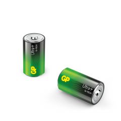 D Mono Batterie GP Alkaline Ultra Plus 1,5V 2 Stück