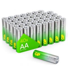 AA Batterie GP Alkaline Super 1,5V 40 Stück