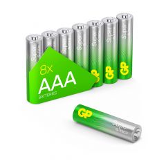 AAA Batterie GP Alkaline Super 1,5V 8 Stück