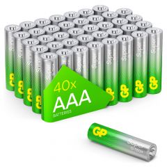 AAA Batterie GP Alkaline Super 1,5V 40 Stück