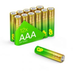 AAA Batterie GP Alkaline Ultra 1,5V 12 Stück