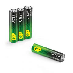 AAA Batterie GP Alkaline Ultra Plus 1,5V 4 Stück