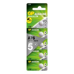  Alkaline Knopfzelle 76A - 5 Batterien