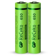 AAA Akku GP NiMH 650 mAh ReCyko 1,2V 2 Stück