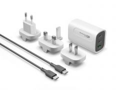 Steckerlader GP GM3A 65W 3-ports 2x USB-C 1x-USB-A