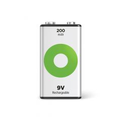 9V Akku GP NiMH 200 mAh RECYKO 8,4V 1 Stück