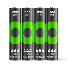 AAA Akku GP NiMH 800 mAh RECYKO PRO 1,2V 4 Stück
