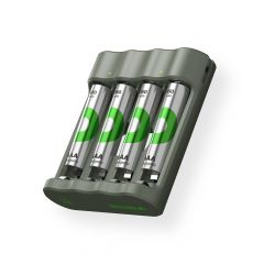 USB-Modell Ladegerät GP B441 4 x RECYKO AAA 850 mAh