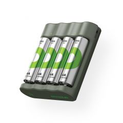 USB-Modell Ladegerät GP B441 4 x RECYKO AA 2100 mAh
