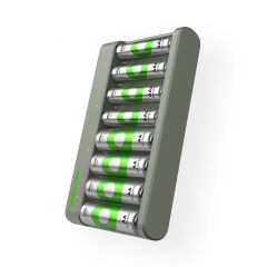 USB-Modell Ladegerät GP E821 4 x RECYKO AA 2100 mAh 4 x ReCyko AAA 850 mAh