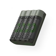 USB-Modell Ladegerät GP M452 4 x RECYKO AA 2600 mAh