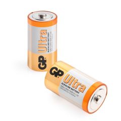Ultra Alkaline D - 2 Batterien