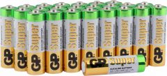 Alkaline Super AA - 24 Batterien